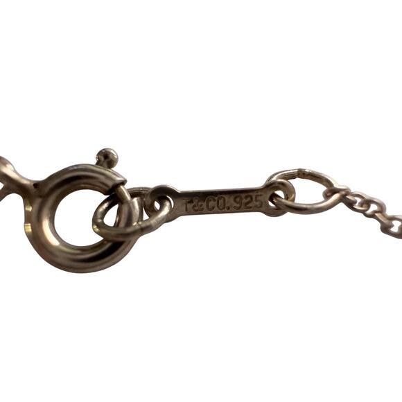 Tiffany & Co. Paloma Picasso Graffiti X Necklace Sterling 16" - Picture 13 of 16